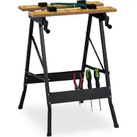 B2X Établi pliable avec mâchoires de serrage