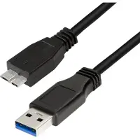 Logilink CU0027 Câble USB 3.0, USB-A - USB-B micro mâle, 2,0 m