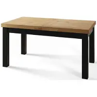 Alpi Möbel Table à manger rectangulaire extensible – Moderne table de salon, table de cuisine et table à manger – Table avec pieds en bois, construction stable, dimensions de 170 – 250 cm – Couleur Lancelot