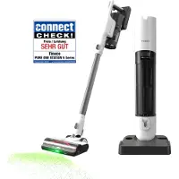 Tineco Pure One Station 5 Plus Aspirateur sans Fil Intelligent, Base Auto Vidage 2,5L, Auto-Nettoyage Complet, 175AW, ZeroTangle, iLoop Capteur