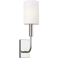 Elstead Lighting Brianna applique nickel poli Feiss FE-BRIANNA1-PN