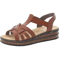 Rieker Sandales 'Comfortabel' cognac