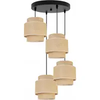 Light11 HOME Suspension, lustre, abat-jour, Boho Juta
