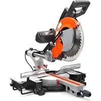 HBM 340 x 90 mm Scie à bras radial, scie à tronçonner, scie à refendre