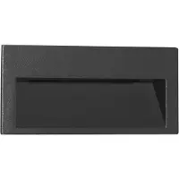 LEDS-C4 Luminaire LED encastré extérieur 1.9W Mur Tiny Short 05-E146-Z5-CL Gris Urbain