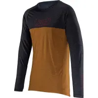 Leatt Mtb Gravity 2.0 Long Sleeve Jersey Marron,Noir 2XL Homme