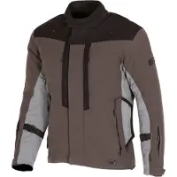 Merlin Veste textile moto Borderlands D3O, gris, M