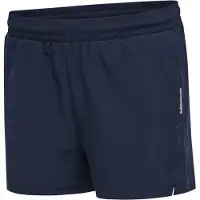 Hummel Pantalon de sport 'Move Grid' bleu marine / gris / blanc