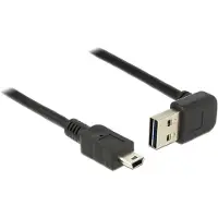 DeLOCK Câble EASY USB 2.0-A coudé haut/bas