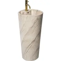 REA Vasque Autoportante Blanka Natural Mat