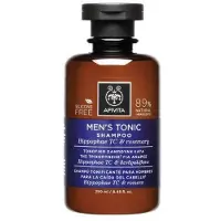 Apivita Shampoing Tonifiant pour les Cheveux, à l'extrait de Hippophae TC et au Romarin, 250 ml