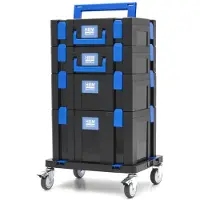 OEM Coffret à outils mobile sur roulettes, 105 pièces