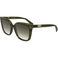 Longchamp Lo772s N Woman Sunglasses Vert Dark Green 8/CAT2 Femme