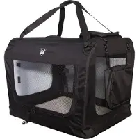 SPOCADO "Palace" Sac de transport pour animaux 92 x 64 x 64 cm noir