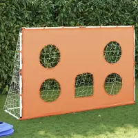 Prolenta Maison Exclusive - But de football pour enfants avec cible et ballon, dimensions : 182 x 62 x 118 cm