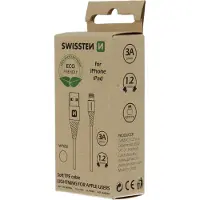 Swissten Câble de données usb/lightning blanc 1,2m (eco pack)