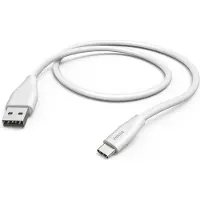 Hama Câble de charge, USB-A - USB-C, 1,5 m, blanc