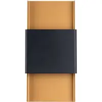Sollux Applique DURLIN or/noir 2xG9 8W acier 40x7x20cm