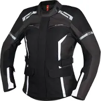 IXS Evans-ST 2.0 Veste textile imperméable à l’eau pour dames de moto