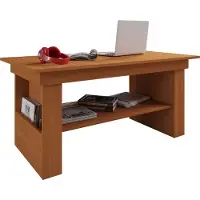 VCM Table basse en bois simple | Dimensions env. H. 52 x W. 115 x D. 58 cm | Table salon - Kobila