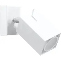 Sollux Applique MERIDA blanc 1xGU10 10W acier 8x16x8cm