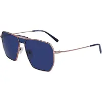 Karl Lagerfeld Kl350s N Sunglasses Bleu,Doré Gold 9/CAT3 Homme