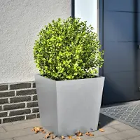 Prolenta Maison Exclusive - Bac à plantes 50 x 50 x 50 cm Acier galvanisé