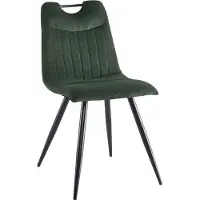 Feldmann-Wohnen Lot de 4 chaises de salle à manger et de cuisine Orfe, vert