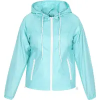 Tweek blouson femme - turquoise blanc, XS