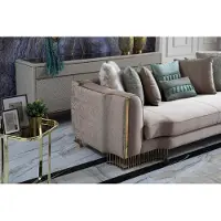 AEA Design Dreisitzer Couch Polster 232cm Sofa Couchen Möbel Big xxl Wohnzimmer