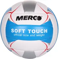 Merco Lot de 2 ballons de volley-ball "Soft Touch", taille 5