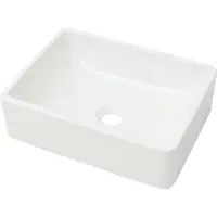 Syfax Lavabo Céramique Blanc 41 x 30 x 12 cm