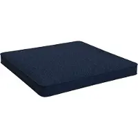 Pokar Coussin de salon Coussin d'assise, Couleur:Bleu foncé, Size:Coussin d'assise 60x60