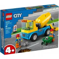 LEGO 60325 - City - Camion malaxeur à béton