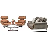 Xl Moebel Gmbh Sofaset Sofa-Set Sitzgruppe Couchgarnitur Polsterset Lounge Sofagarnitur 3+1+1