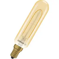Osram Vintage 1906 LED formes spéciales dimmables en forme de couteau, lampe LED, verre, or, 2,8 W, 250 lm, 2200 K, dimmable, CRI 80