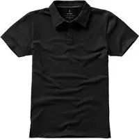 Elevate 38084 | Polo Markham pour homme / Oeko-Tex Standard 100 - Couleur : Anthracite (Solid)/Black - Taille : S