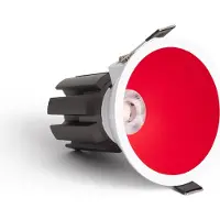 LEDKIA Spot Downlight Led 9w / 12w Conique Areni Coupe Ø 85 Mm 2700k Rouge Blanc Chaud 12 W