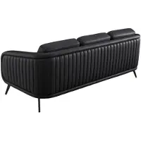 AEA Sofa Moderne Büromöbel Polstermöbel Designer Leder Sofa 3-Sitzer Sessel