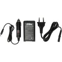 VHBW Chargeur Avec Adaptateur Secteur + Allume-Cigare Pour Batterie Fuji Fujifilm Np-45 Np45, Pour Modèles Finepix J12, J22, J28, Jx370, Z31