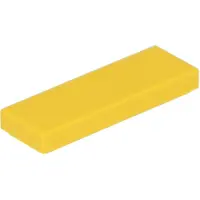 LEGO 1x3 carreaux 63864 - 100 pièces jaune