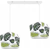 Light11 HOME Plafonnier suspendu Lustre Abat-jour moderne