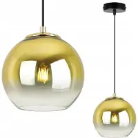 Light11 HOME Suspension Lustre Abat-jour doré 15 cm