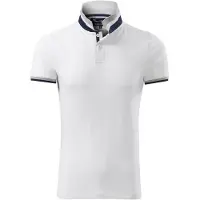 Malfini - Polo « Collar Up » pour homme PP10341 (S) (blanc)