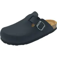 Longo Sabots à semelle basse pour femme 31313733343330 Noir 39 EU