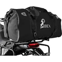 Zieger Porte-bagages compatible avec Yamaha Tracer 7 noir avec sacoche arrière Schnorr en noir