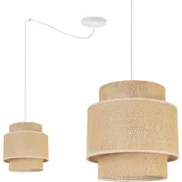 Light11 HOME Suspension, lustre, abat-jour, Boho Juta