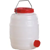 Graf Fût 10 l PE blanc - 825050