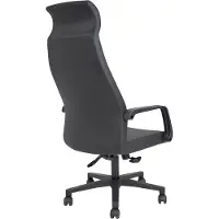 Xl Moebel Gmbh Luxueuse chaise de bureau en similicuir Chaise de bureau Gaming Nouveau siège pivotant noir