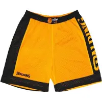 Spalding Short réversible Hommes - Orange / Noir